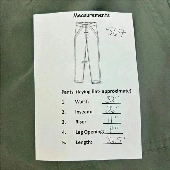 Athleta Tribeca Utility Crop Laurel Olive Green Pants Size 10 - Picture 12 of 14